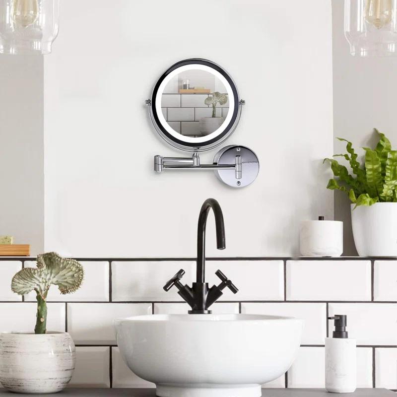 Ovente Concave LED Wall Mirror