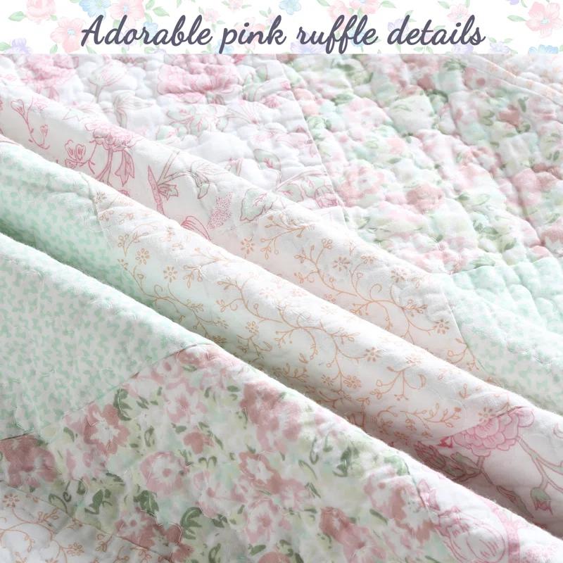 Cozy Line Home Fashion Cotton Patchwork Quilt Set