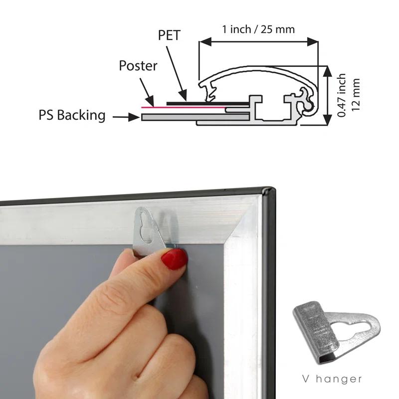 MT Displays Metal Picture Frame