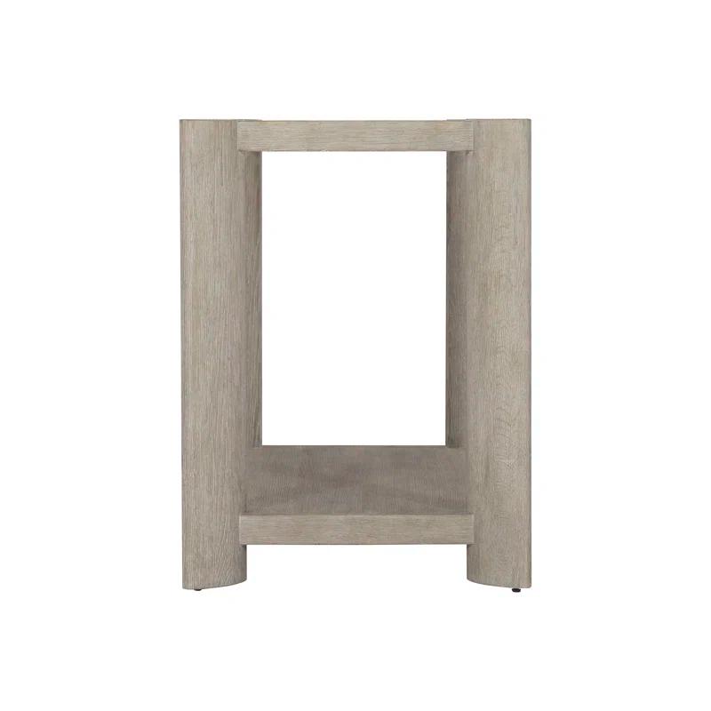 Arlyn Solid Wood Nightstand in Flaxen