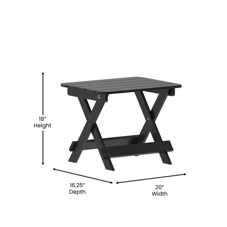 Taylor & Logan Collis 20 L x 20 W Outdoor Table & Reviews | Wayfair