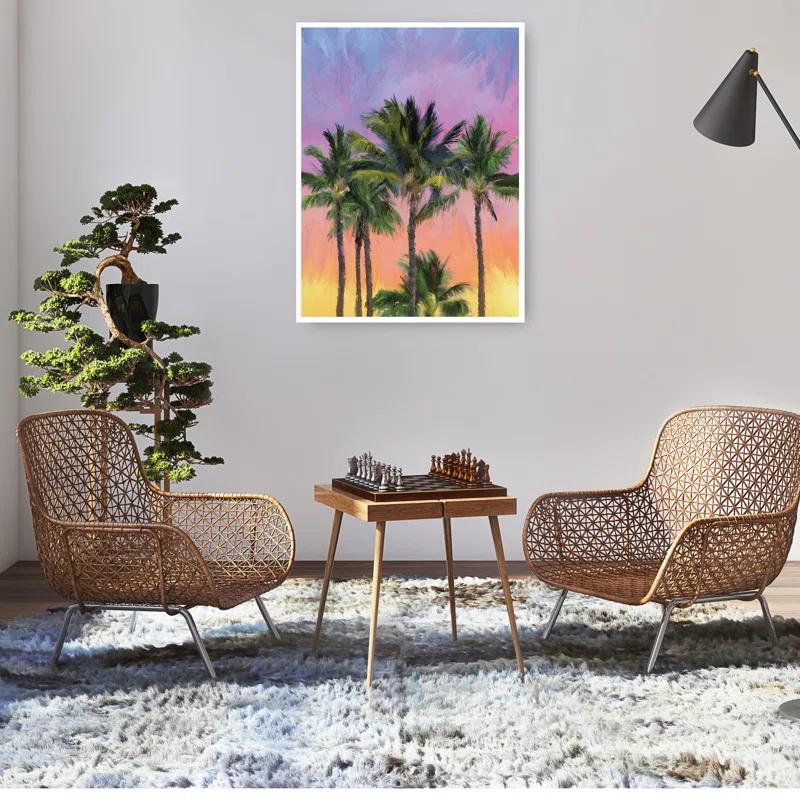 Bay Isle Home™ Sorbet Sunset by Studio Arts Canvas Art Print