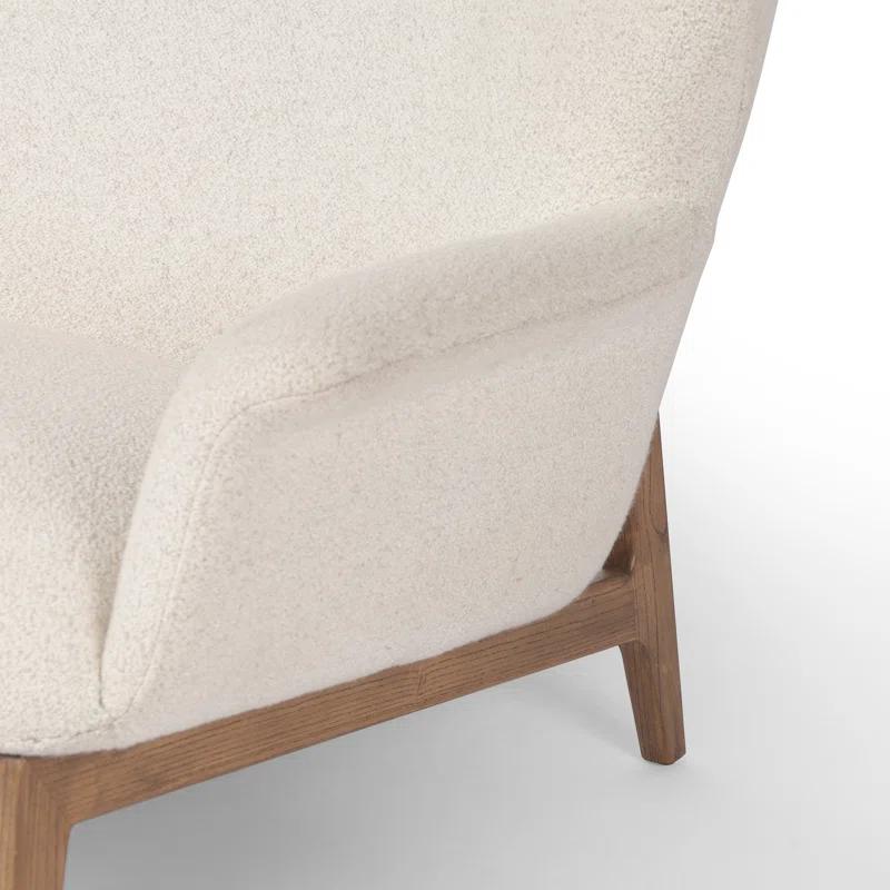 Elvie Upholstered Wingback Chair