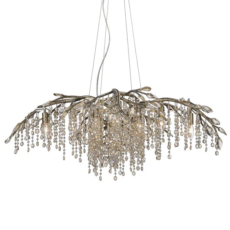 Willa Arlo™ Interiors Montriel 12 - Light Dimmable Geometric Chandelier
