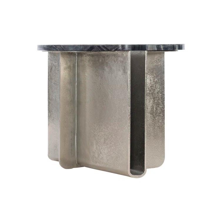 Tegan Marble Top End Table