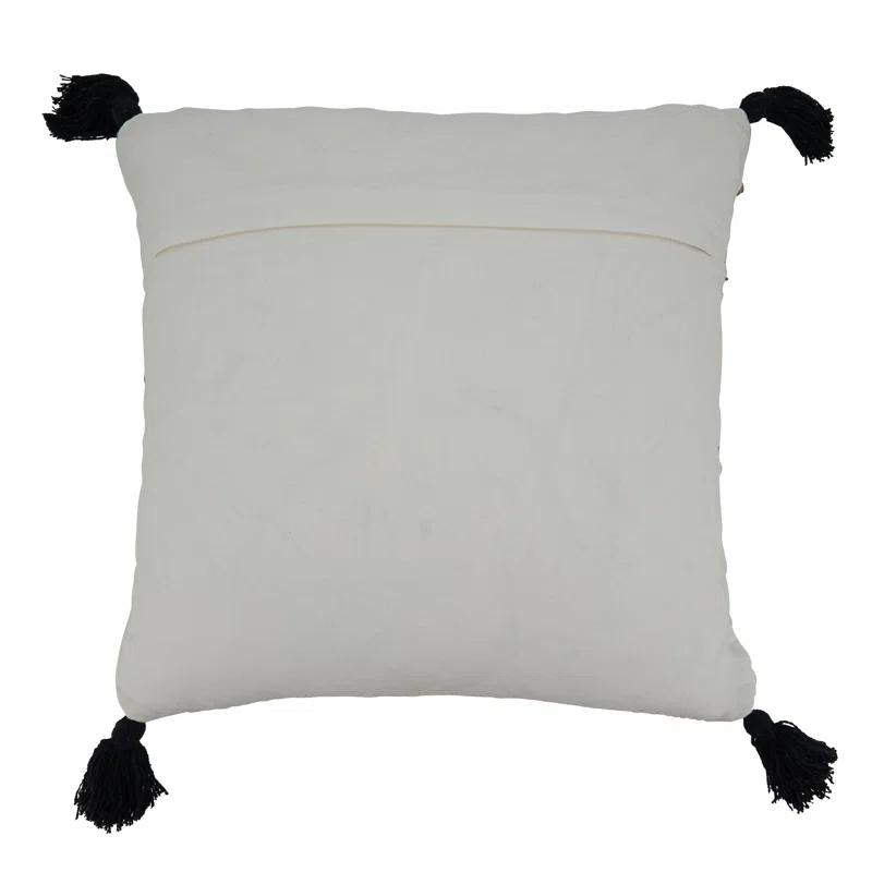 Tassels Cotton Pillow Cover