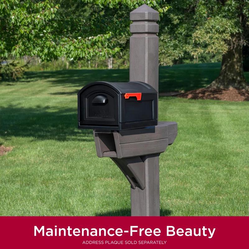 Step2 Step2 Brown Highland Mail Post & Large Capacity XL Mailbox