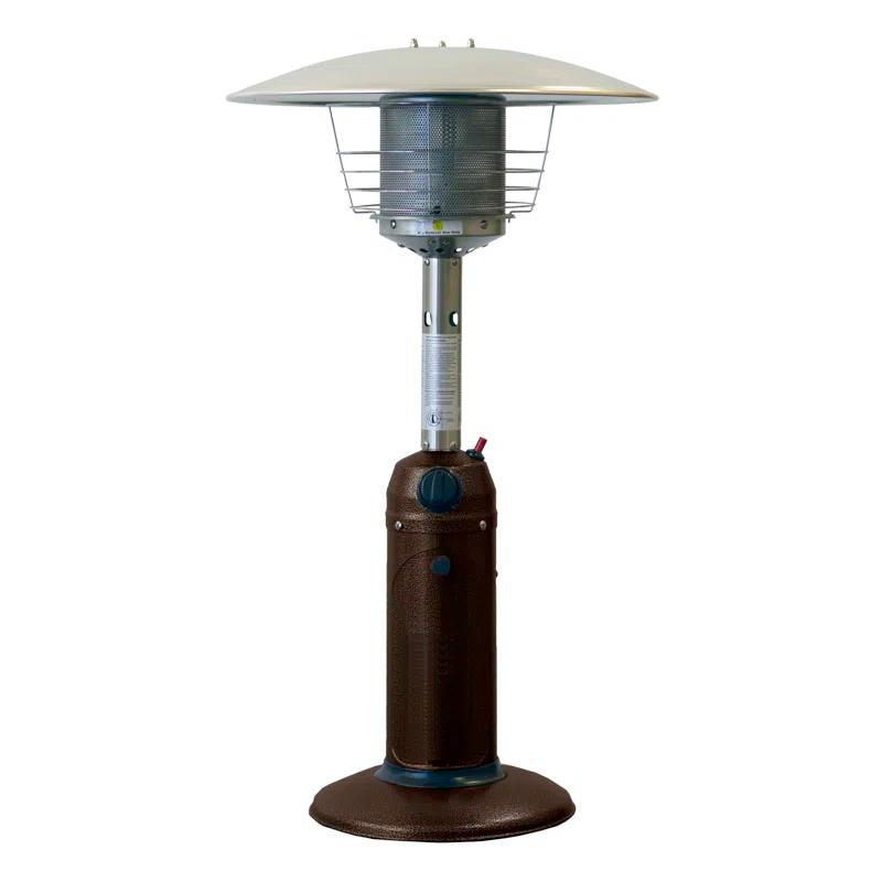 Arlmont & Co. Miceli 11000 Stainless Steel Propane Tabletop Patio Heater