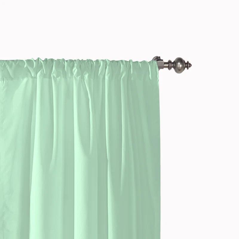 Eclipse Cadenza Microfiber Rod Pocket Panel Pair (2 Panels) (Set of 2)