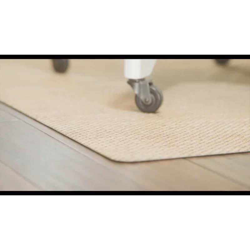 Matterly Stripe 35 in. x 47 in. 9 to 5 Desk Chair Mat