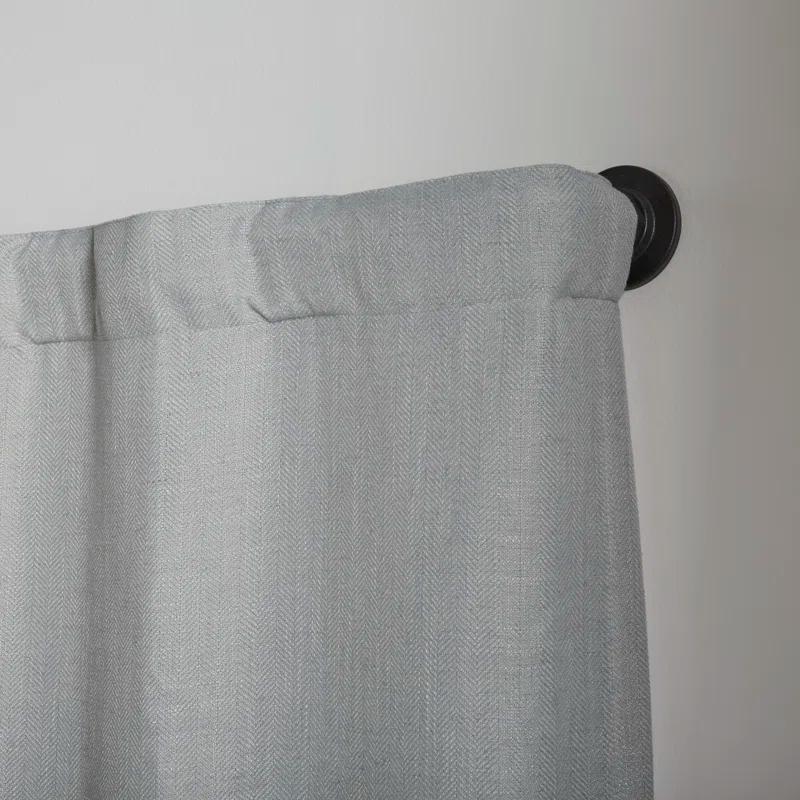 Amalgamated Textiles Exclusive Home Hyde Wrap Around Curtain Rod, Adjustable