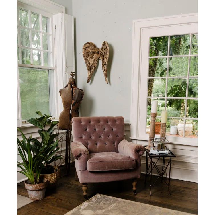 Millwood Pines Driftwood Angel Wings Wall Decor