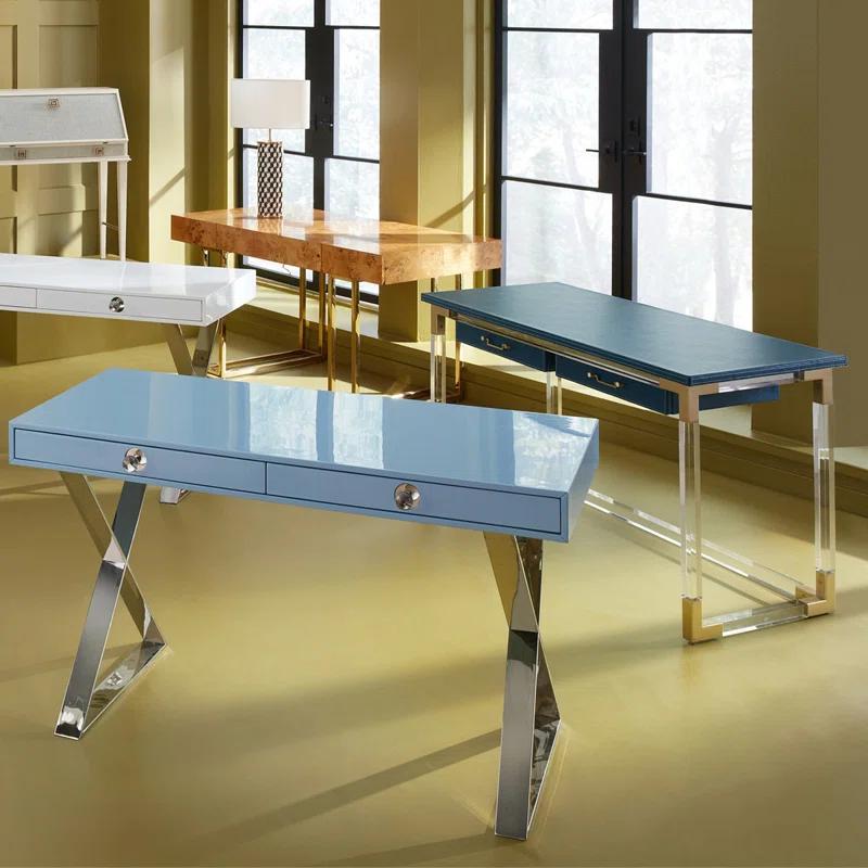 Jonathan Adler Bond Executive Desk - Burled Mappa