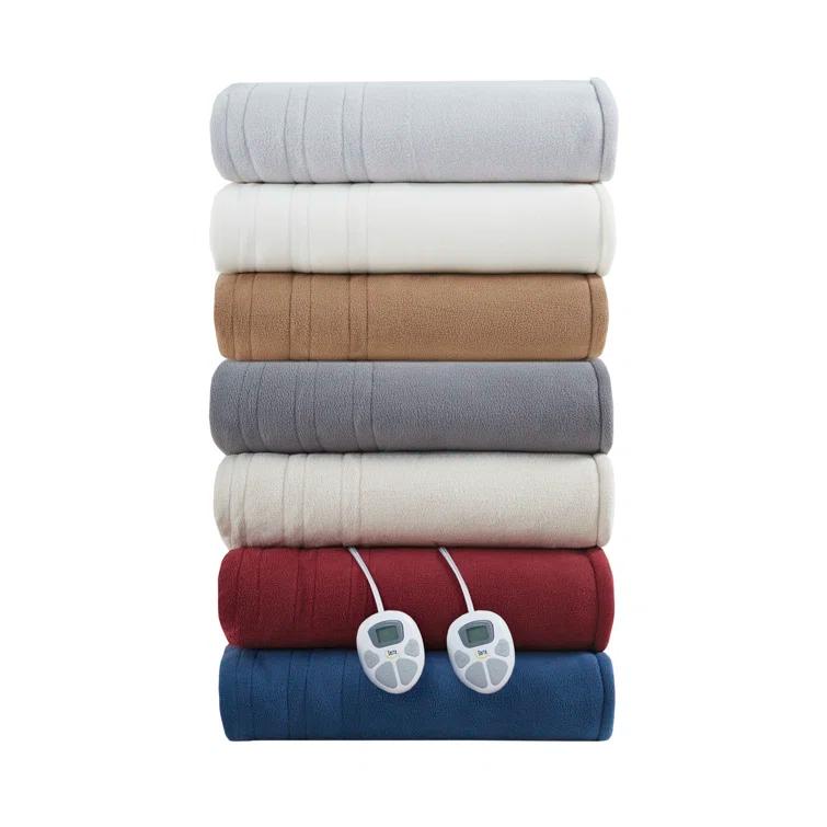 Serta Serta Fleece to Sherpa Heated Blanket
