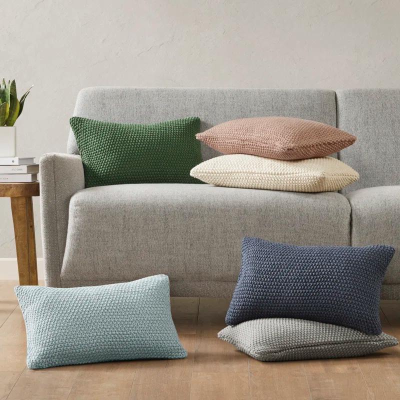 INK+IVY Bree Knit Oblong Pillow Sham