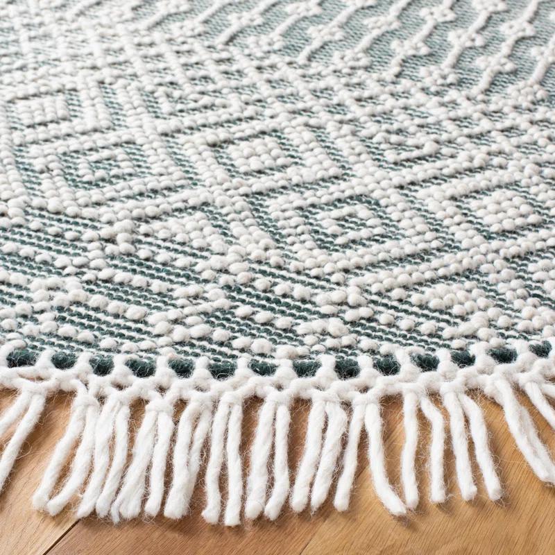 Moroccan Hand Loomed Wool Moroccan Rug