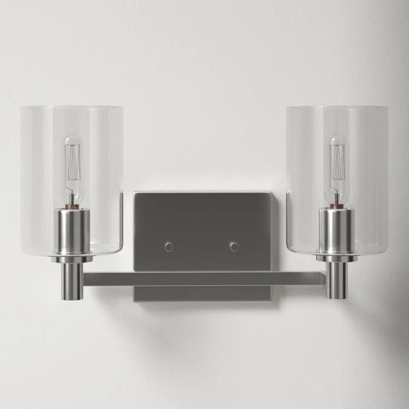 AllModern Haines 2-Light Dimmable Vanity Light & Reviews | AllModern
