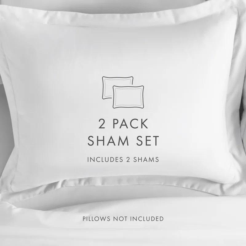 Becky Cameron Pillow Shams 2-Pack Microfiber Ultra Soft Bedding (Set of 2)