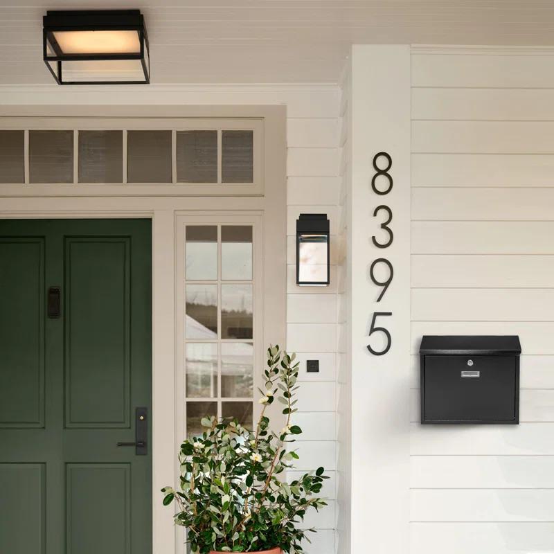 Fine Art Lighting Fine Art Living Wall Mounted Locking Steel Mailbox