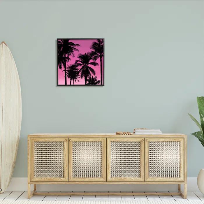 Stupell Industries " Palm Trees Sunset Silhouette " by Mia Jensen