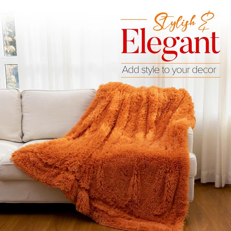 Cheer Collection Plain Weave / Muslin Throw Blanket