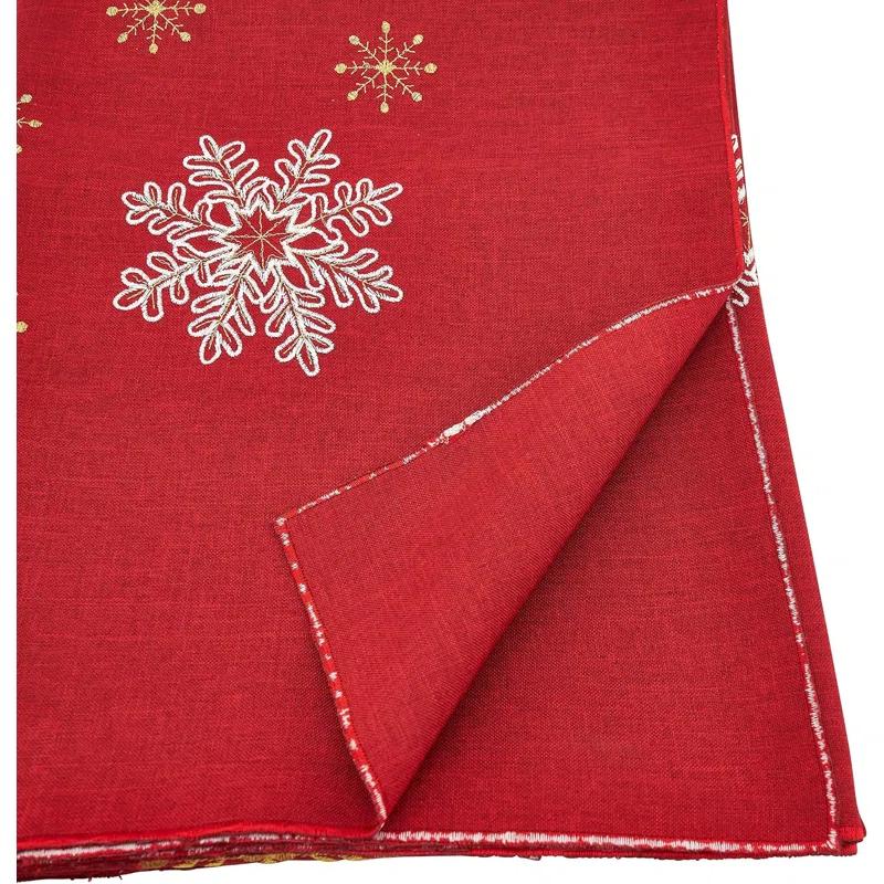 The Holiday Aisle® Sermons Geometric Christmas Tablecloth