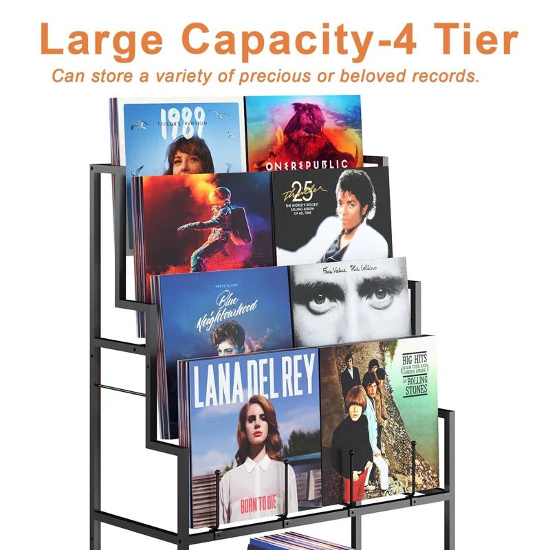 Rebrilliant 5-Tier Vinyl Record Storage Stand