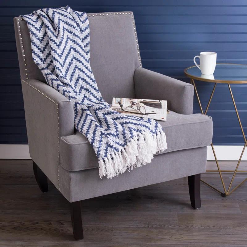 Design Imports Hand Woven Throw Blanket