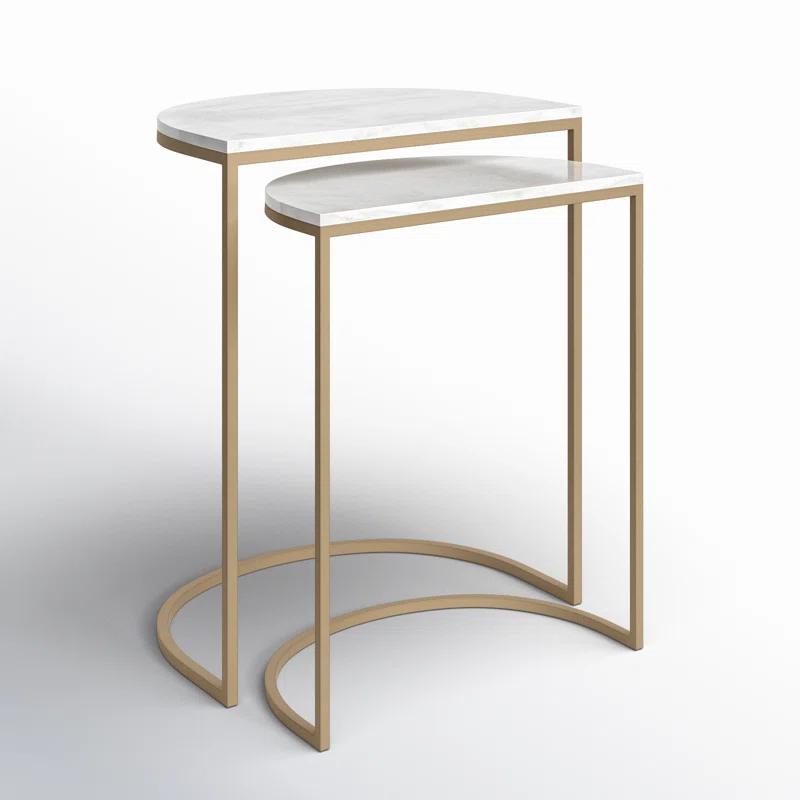 Soria Nesting Tables-Iron
