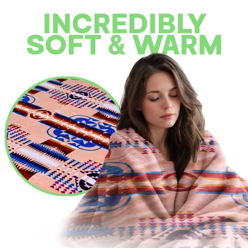 Machine Woven Throw Blanket