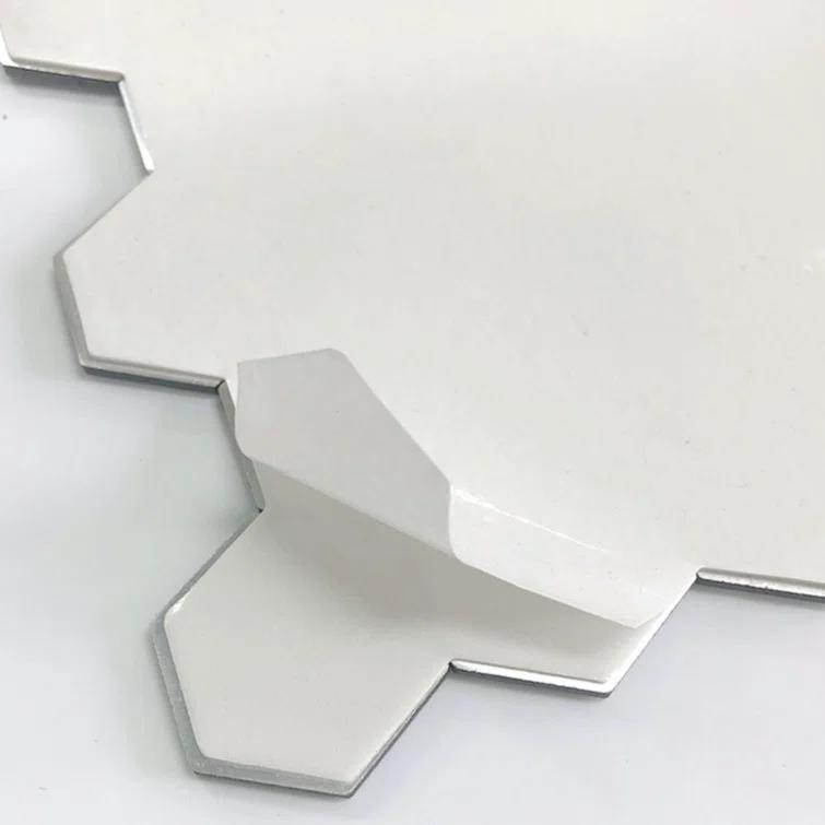 Design Is Personal 12'' W x 12'' L Polyvinyl Chloride (PVC) Peel and Stick Mosaic Tile