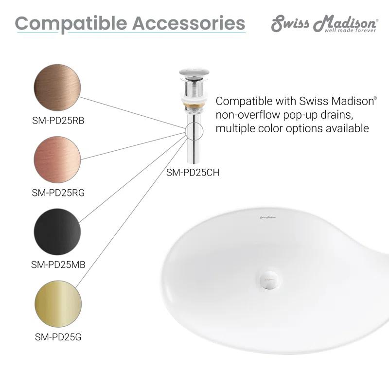Swiss Madison SM-VS279 Daxton Vessel Sink