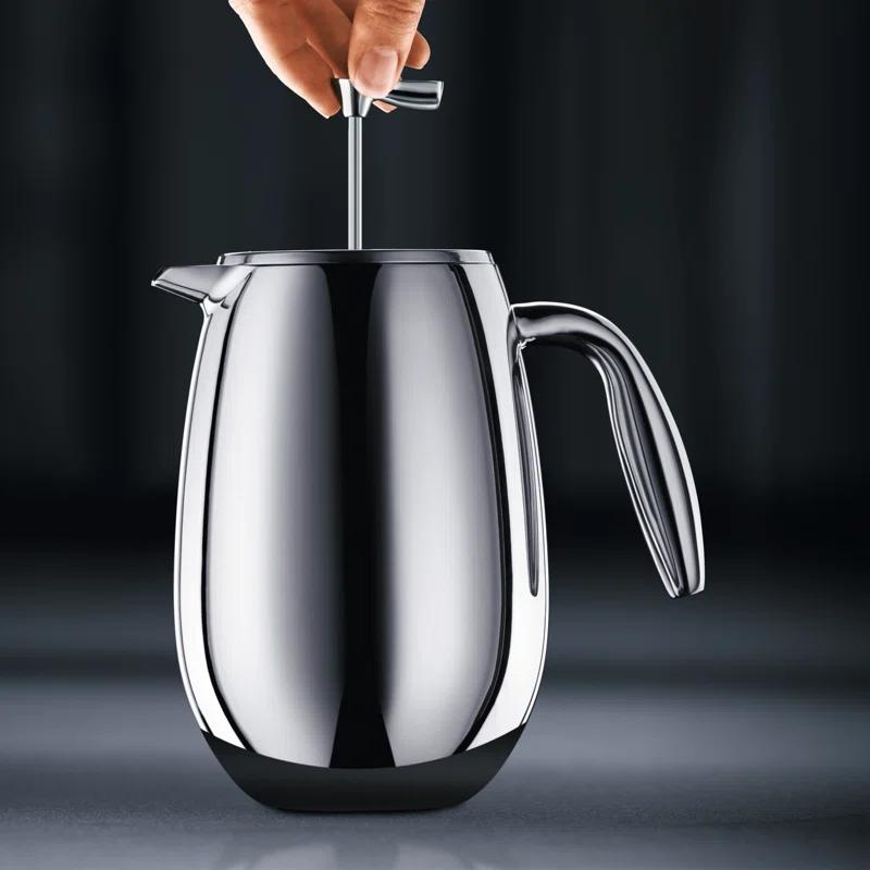 Bodum 1308-16 Bodum Columbia Double Wall Stainless Steel French Press Coffee Maker