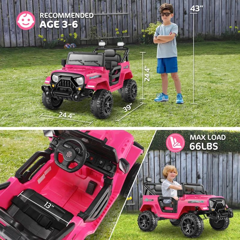 Himimi Himimi 1 Seater All-Terrain Vehicles Battery Powered Ride On with Remote Control