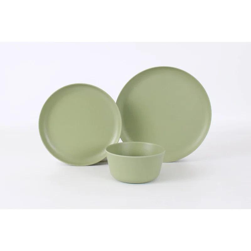 Gibson Home Gibson Home Fairhope 12 Piece Melamine Dinnerware Set