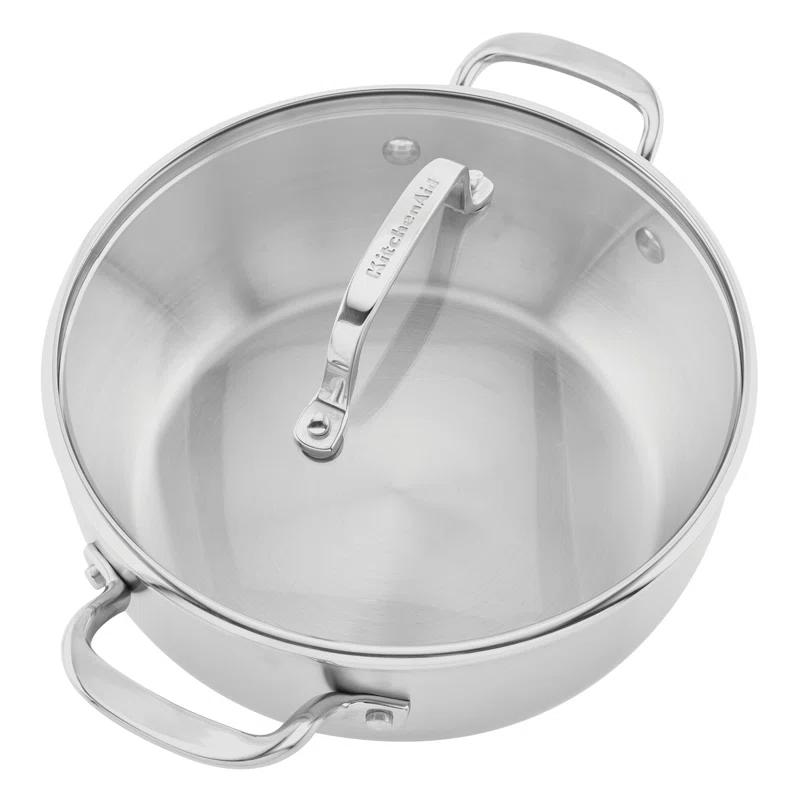 KitchenAid ® Stainless Steel 4-Qt. Covered Casserole