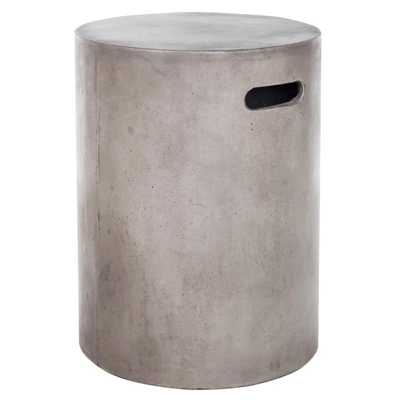 17 Stories Kazuhide Concrete Accent Stool