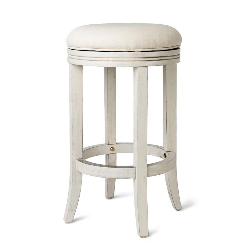 Maven Lane Maven Lane Eva Stool with Fabric Upholstery