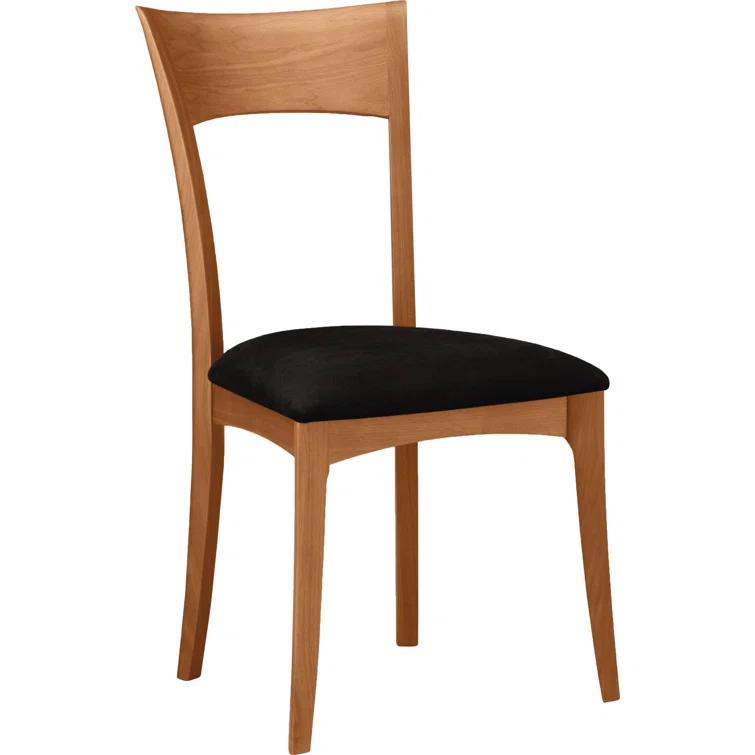 Copeland Furniture Ingrid Genuine Leather Upholstered Side Chair