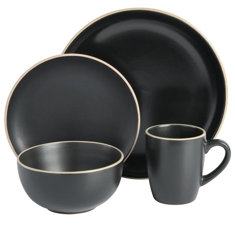 Gibson Gibson Home Rockaway 32 Piece Dinnerware Set