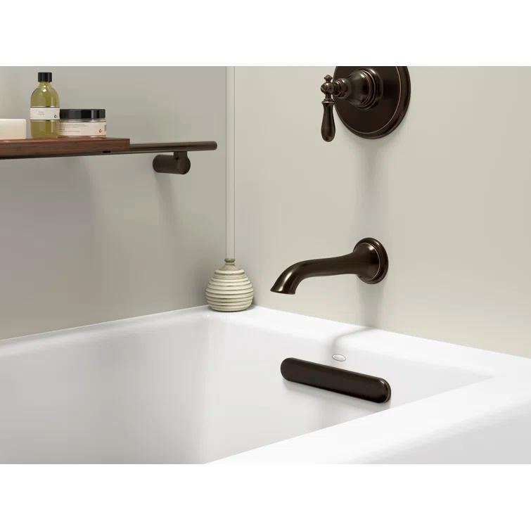 Clearflo Slotted 1.5" Leg Tub Drain with Overflow