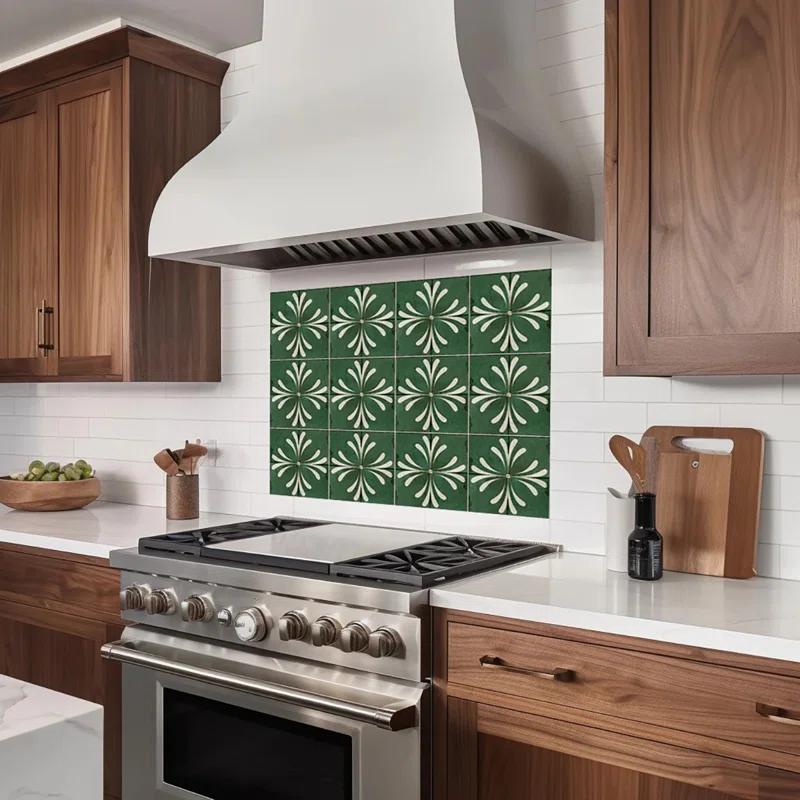 Mi Alma 8'' W x 8'' L Vinyl Peel and Stick Mosaic Tile (Set of 24)