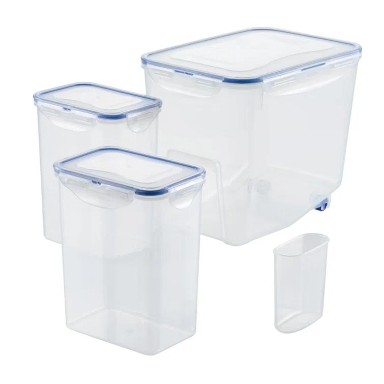 LocknLock Food Storage - Set of 3 Containers and 3 Lids