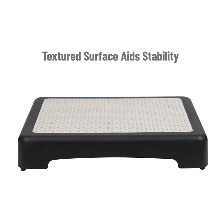 Mind Reader Mind Reader Platform Booster Step, Step Stool for Seniors, Indoor Outdoor, Riser, 15.75"L x 19.5"W x 3.75"H