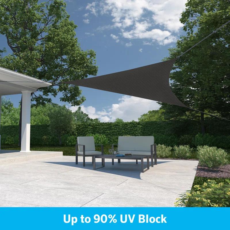 Coolaroo 142" x 142" Triangle Shade Sail & Reviews | Wayfair
