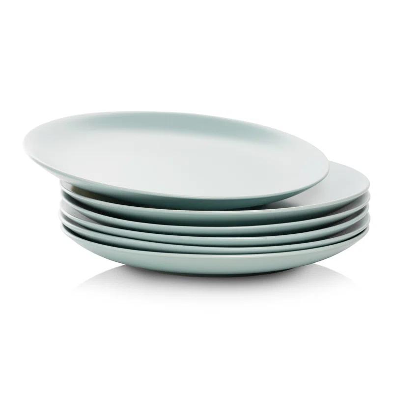 Wazee Matte 10.5" Dinner Plate (Set of 6)