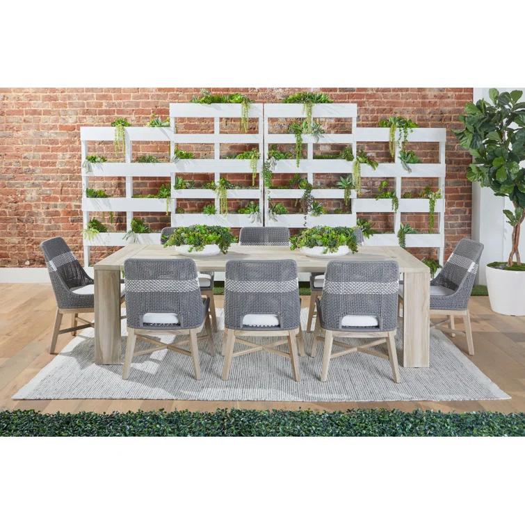 Kinnda Indoor / Outdoor Dining Chair (Set of 2) - Dark Gray