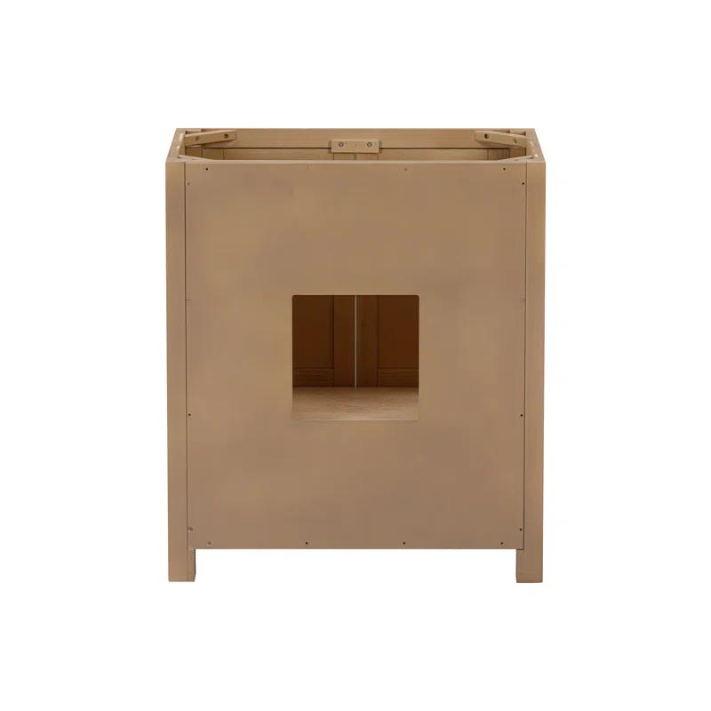Avanity Modero 30'' Single Bathroom Vanity Base Only in Brushed Oak Finish