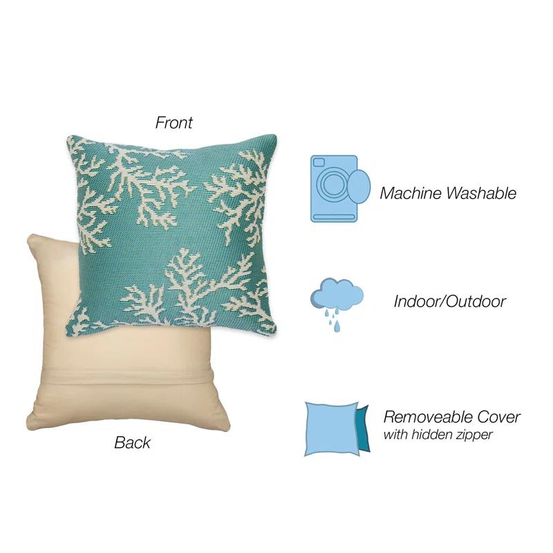 Liora Manne Marina No Decorative Addition Indoor/Outdoor Throw Pillow