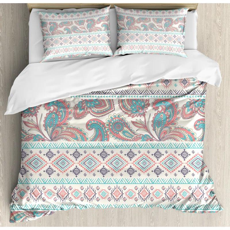 Ambesonne Tribal Traditional Duvet Cover Set